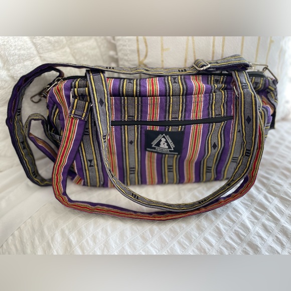 SAGADA handwoven crossbody cotton bag - Picture 3 of 11